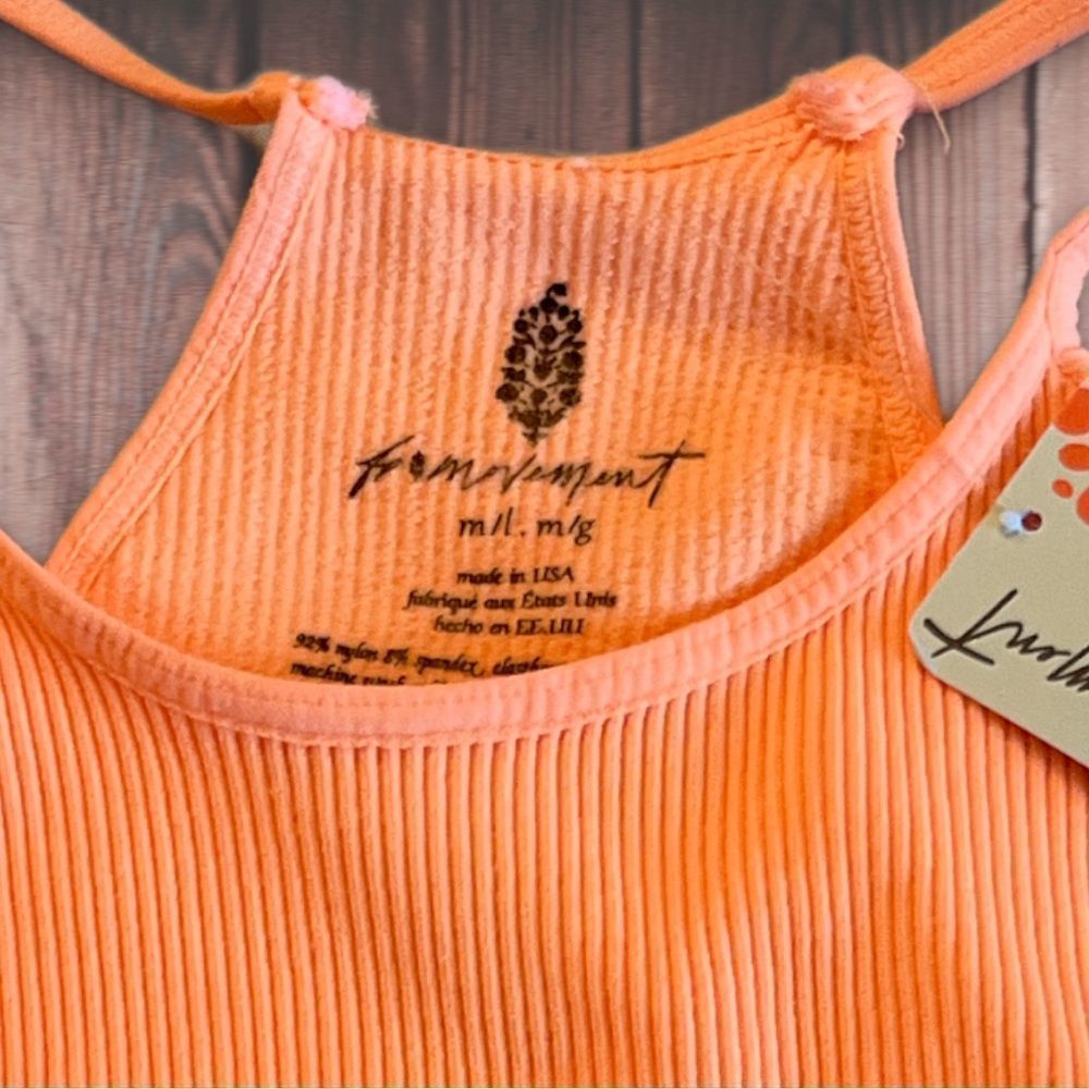 NWT Free People Movement Happiness Runs Crop Tank Top - Picture 5 of 12